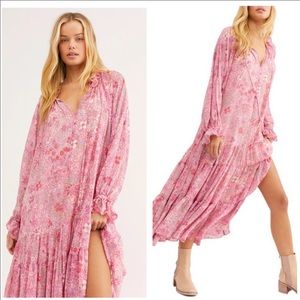 Free People Feeling Groovy Maxi Dress Size XS with Slip